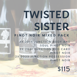 Twisted Sisters Pinot Noir Pack