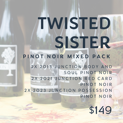 Twisted Sisters Pinot Noir Pack GA